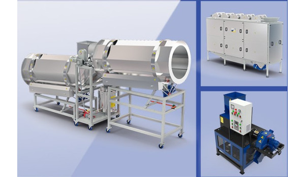 Equipment for the production of fish and pet food