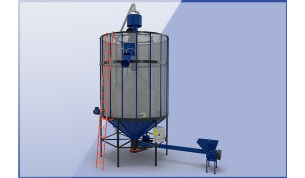 Mobile grain dryers