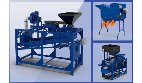 Grain cleaning and sorting equipment