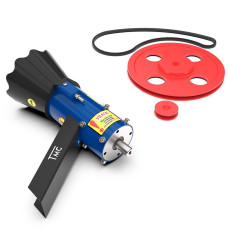 Feed granulator (working part + pulleys)